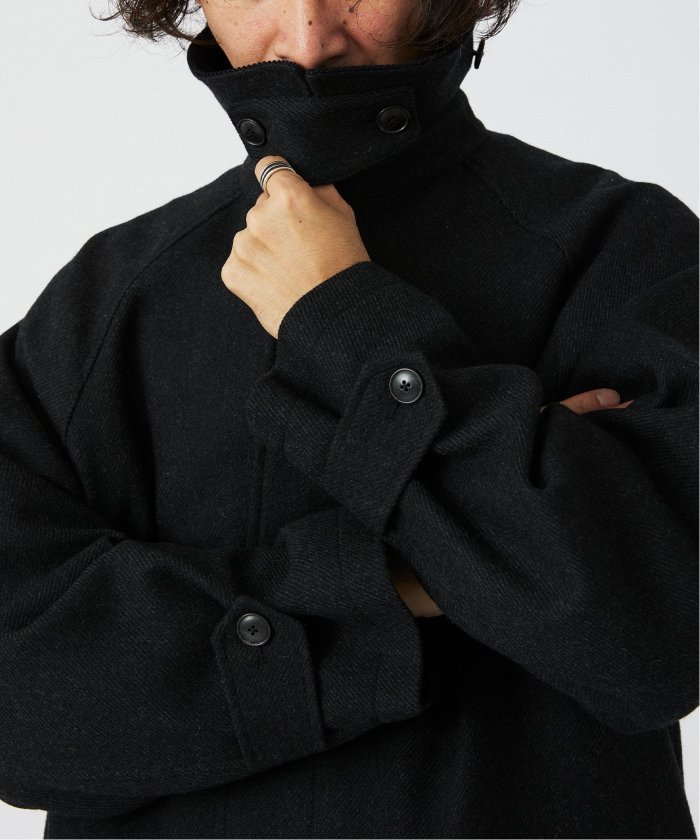 セール】HIGH LAND WOOL オーバーサイズバルマカーンコート セール】HIGH LAND WOOL オーバーサイズバルマカーンコート