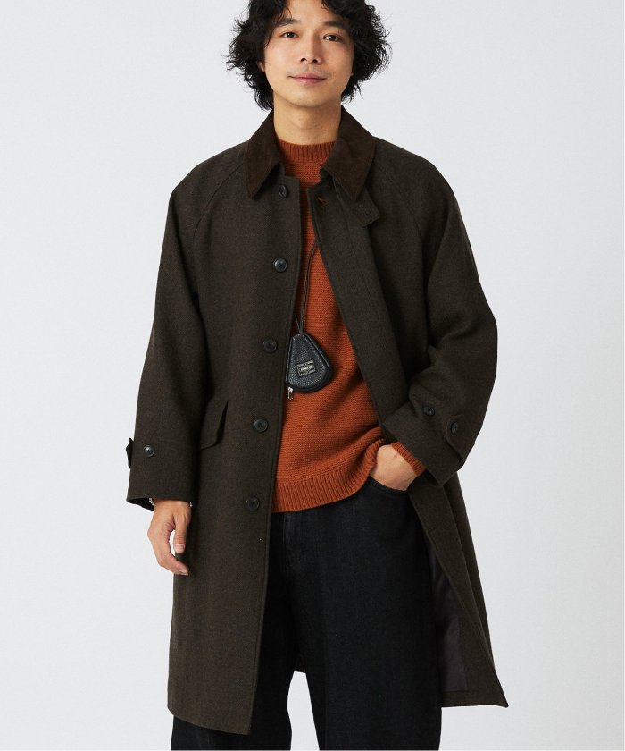 セール】HIGH LAND WOOL オーバーサイズバルマカーンコート セール】HIGH LAND WOOL オーバーサイズバルマカーンコート