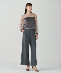 GRACE CONTINENTAL/フロッキーチュールコンビトップ/506840673