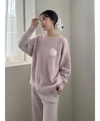 SNIDEL HOME/シャギーニットプルオーバー&ロングパンツセット/506840888