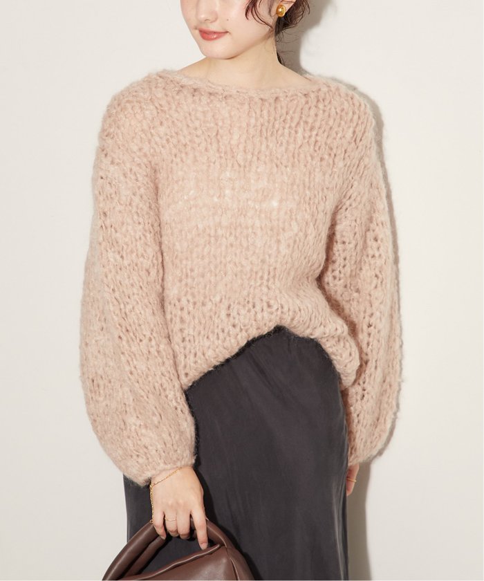 HAND KNIT ジャンボタム プルオーバー(506841016) | プラージュ HAND KNIT ジャンボタム プルオーバー(506841016) | プラージュ