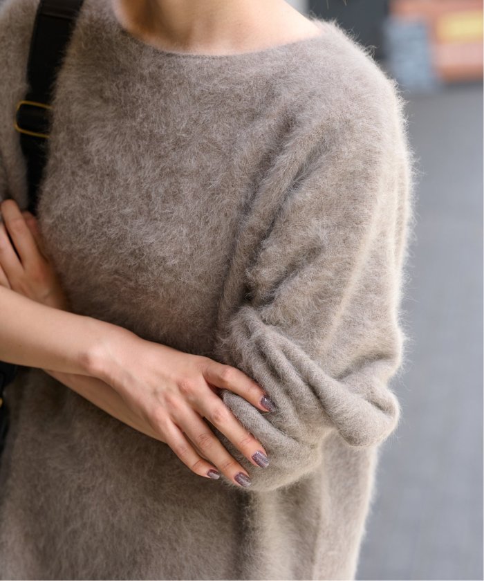 セール】≪追加≫FOX/CASHMERE ボートネック プルオーバー セール】≪追加≫FOX/CASHMERE ボートネック プルオーバー