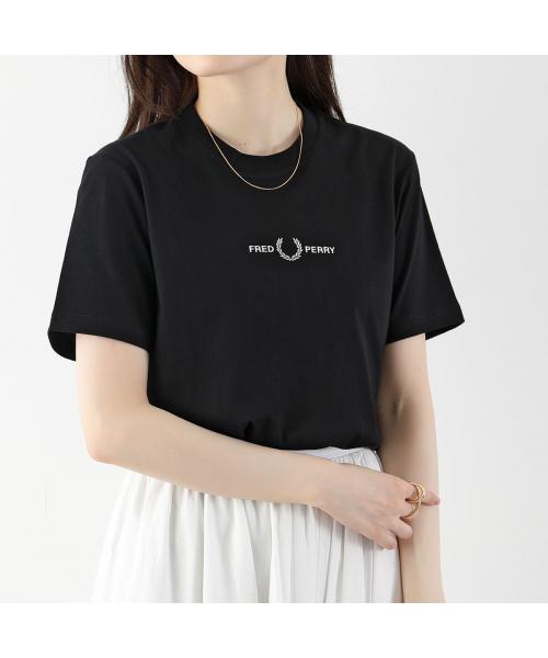 国内発送 フレッドペリー 半袖Tシャツ EMBROIDERED M4580 フレッドペリー FRED PERRY FRED PERRY Tシャツ M4580