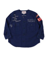 DENIM DUNGAREE/デニムダンガリー DENIM DUNGAREE Twill Scribble Shirt/506391333