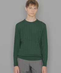 MACKINTOSH LONDON/【WEB・一部店舗限定】ハイゲージケーブルクルーネックニット/506674634