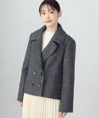 COMME CA ISM /ウール混　ビーバー　ピーコート/506752332