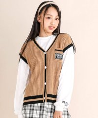 ZIDDY/【 ニコ☆プチ 掲載 】ニットベスト＆Tシャツセット(130~160cm)/506770196
