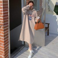 maison de LATIR/メゾンドラティール maison de LATIR 裏起毛あったかパーカーワンピース/506836589