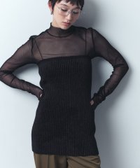  ＣＯＤＥ　Ａ/rayon nylon knit bustier/506842408