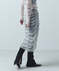  ＣＯＤＥ　Ａ/コードエー CODE A CODE A｜sheer gathered jersey skirt/506842443