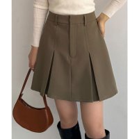 callautia/カラウティア callautia callautia インバーテッドプリーツミニスカパン/506842581