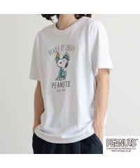  PEANUTS/ピーナッツ PEANUTS スヌーピー Tシャツ 半袖 トップス 旅行 旅 ニューヨーク プリント SNOOPY PEANUTS/506842872