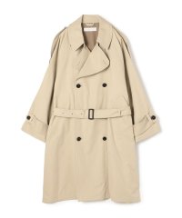 GALERIE VIE/ノンマーセライズドコットンギャバジン ボリュームトレンチコート/506843451