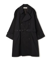 GALERIE VIE/ノンマーセライズドコットンギャバジン ボリュームトレンチコート/506843451