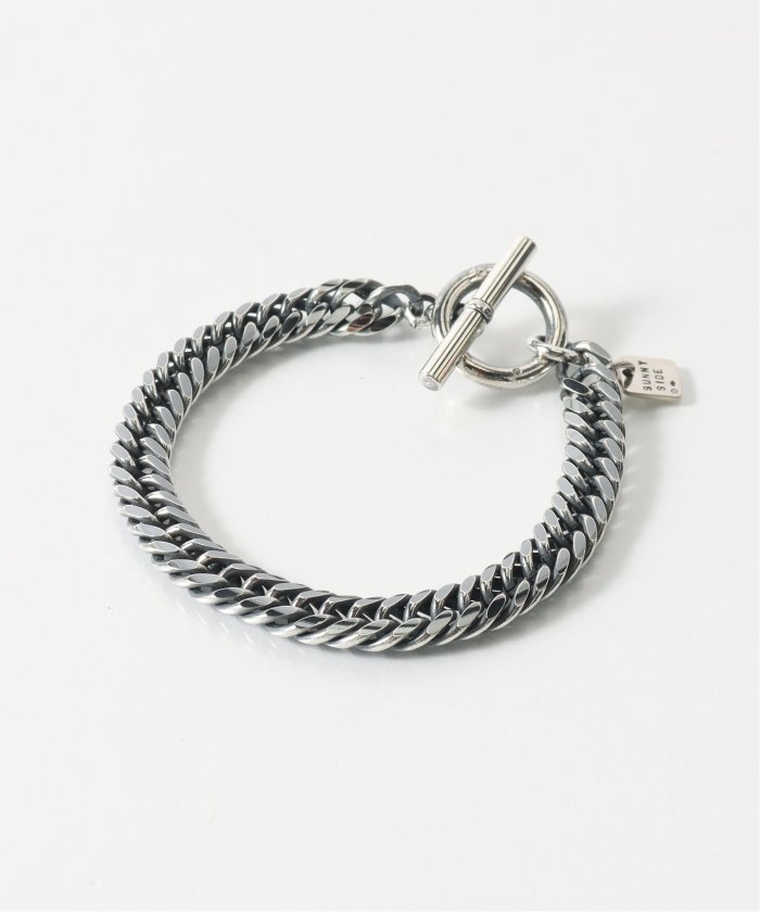 on the sunny side of the street Double Curb Chain Bracelet  710－153B(506843469) | ジャーナルスタンダード レリューム メンズ(JOURNAL STANDARD relume Men's)  - d fashion