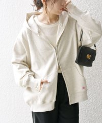 SHIPS any WOMEN/SHIPS any:〈洗濯機可能〉USAコットン 裏起毛 ダブルジップ スウェット パーカー/506843814