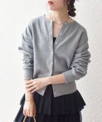 SHIPS any WOMEN/【WEB限定】SHIPS any: USA コットン 裏起毛 コンパクト スナップ カーディガン/506843815