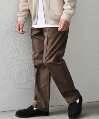 SHIPS any MEN/SHIPS any: 〈洗濯機可能〉センタークリース ステッチ セミワイド イージー チノパンツ◇/506835042