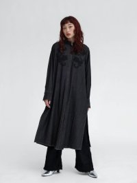 RADIATE/ラディエイト RADIATE 刺繍デニムシャツワンピース/506844497