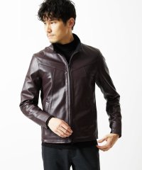 MK homme/LAMB LEATHER スタンドカラーブルゾン/506844566