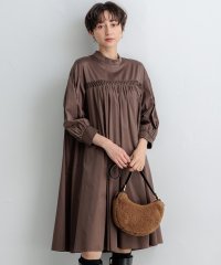 NIJYUSANKU（SMALL SIZE）/【SLOW/一部店舗限定】ウォッシュドコットンサテン ワンピース/506845642