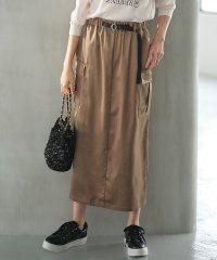 anySiS/【WEB・一部店舗限定】サテンカーゴ スカート/506845651