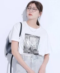 Mystrada/フォト箔ロゴTシャツ/506845828