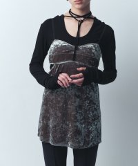  ＣＯＤＥ　Ａ/cut out velour camisole/506845902