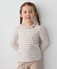 anyFAM（KIDS）/リボン×ボーダー長袖Tシャツ/506846069