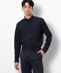 COMME CA ISM MENS/トリコット無地 ショートポイントカラー ドレスシャツ/506745402
