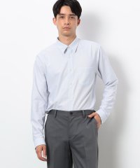 COMME CA ISM MENS/トリコットストライプ レギュラーカラー ドレスシャツ/506745403