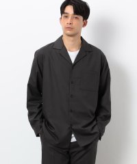COMME CA ISM MENS/ファンクショナル ストレッチツイル オープンカラーシャツ/506745407