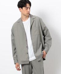 COMME CA ISM MENS/ファンクショナル ストレッチツイル オープンカラーシャツ/506745407