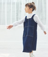 COMME CA ISM KIDS/ストレッチデニム ジャンパースカート/506844376