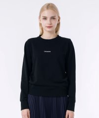 LACOSTE/ラコステ LACOSTE ブランドネームロゴ刺繍 クルーネックスウェットプルオーバー トレーナー/506846155
