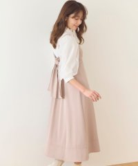 Feroux/【新色追加・洗える】バックリボン キャミワンピース/506846737