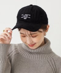 SHIPS Colors WOMEN/odds:コーデュロイ ロゴ キャップ/506847732