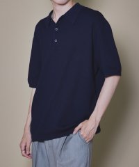 MAISON CLUB/【SETUP7】High gauge Knit Polo ハイゲージニットポロシャツ/506772657