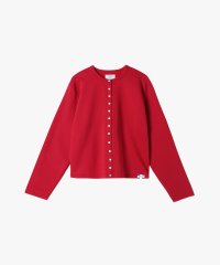 agnes b. FEMME/オーガニックコットン メルトン 長袖 カーディガンプレッション "Le Classique" /506824721