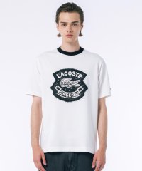 LACOSTE Mens/ラコステ LACOSTE ヴィンテージプリントリンガーTシャツ/506848065