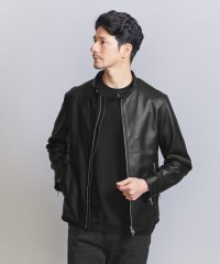 BEAUTY&YOUTH UNITED ARROWS/【WEB限定 WARDROBE SMART】 シープ シングル ライダースジャケット/506848402