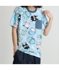  PEANUTS/ピーナッツ PEANUTS はぴだんぶい Tシャツ 総柄 半袖 サンリオ キャラクターズ プリント メンズ レディース/506848404