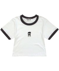  PEANUTS/ピーナッツ PEANUTS バッドばつ丸 Tシャツ ちびT サンリオ キャラクターズ 刺繍 レディース ショート丈 半袖/506848427