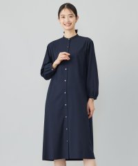 J.PRESS LADIES/【洗える】T/Rウォッシャブルギャバ バンドカラー ワンピース/506848816