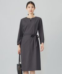 J.PRESS LADIES/【洗える】T/Rウォッシャブルギャバ パール釦 ワンピース/506848818