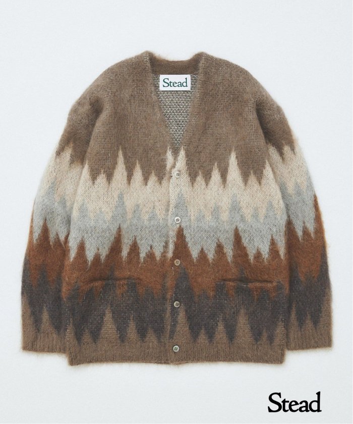 セール 30%OFF】J.S.Homestead / Stead モヘアミックス ジグザグ セール 30%OFF】J.S.Homestead / Stead モヘアミックス ジグザグ