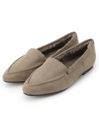 SHOO・LA・RUE/【22.5cm～25.0cm】ぬくぬくあったか フェイクファーポインテッドパンプス/506849093
