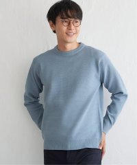 ikka/GOKU楽ニット鹿の子クルーネック/506491688