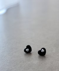 BLUEEAST/ブルーイースト BLUEEAST ベロアハートピアス/506748014