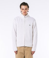 LACOSTE Mens/ラコステ LACOSTE クレイジーニッティングハイネックジップカーディガン/506849357